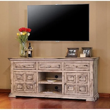 Rustic 72" TV Stand